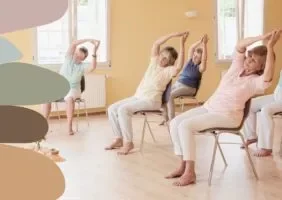 Afbeelding: Stoelyoga