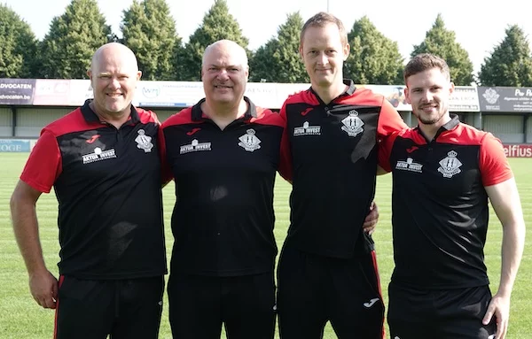 Afbeelding: Frank Belmans verlengt bij HVV