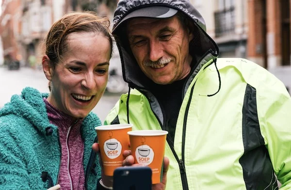 Afbeelding: Soep op de stoep